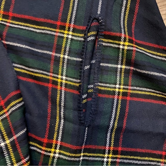 MUDPIE Plaid Preppy Pashmina Cape Poncho - Picture 2 of 3